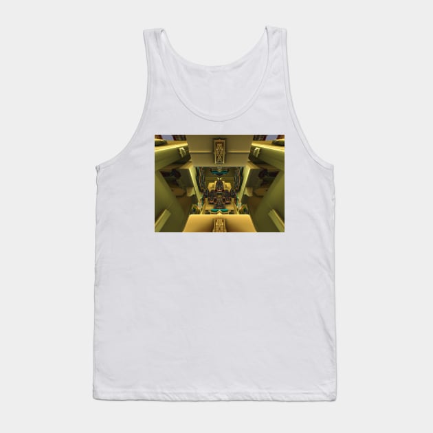 Cryptography Salon I Tank Top by barrowda